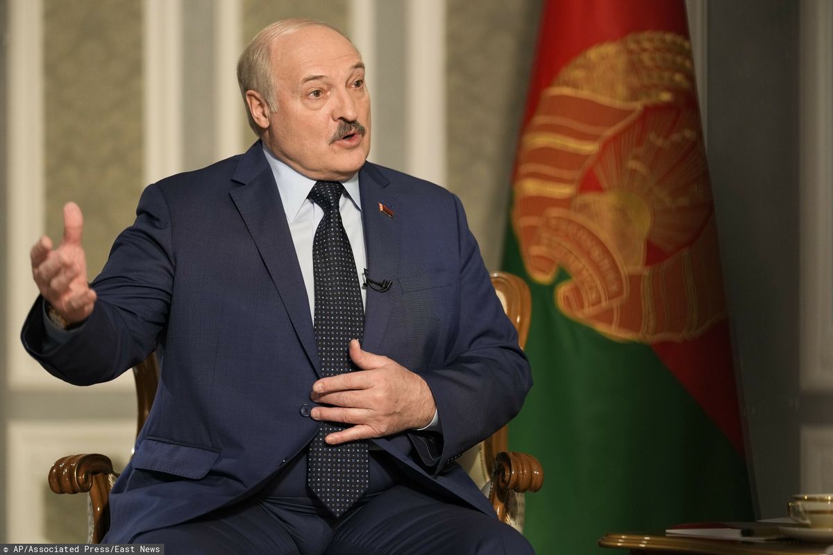 Prezydent Białorusi Aleksandr Łukaszenka 