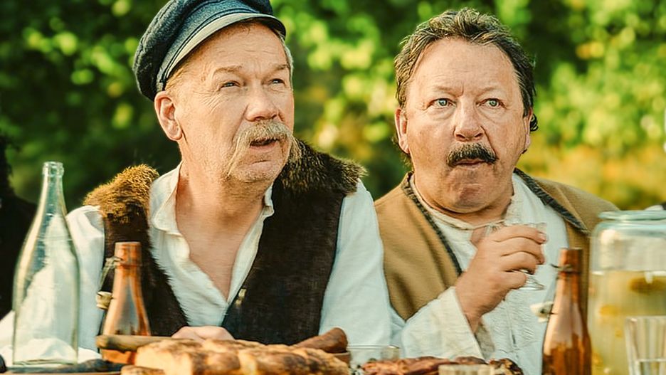 Zamachowski i Baka w filmie "Sami swoi: Początek"