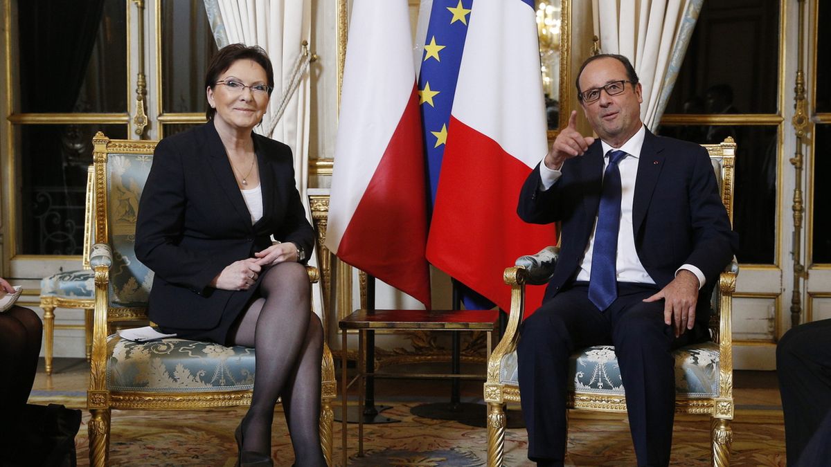 Ewa Kopacz rozmawiała o pakiecie klimatycznym z prezydentem Francji. <br>
