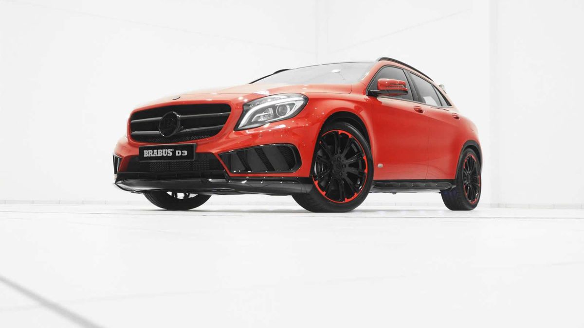 Autem bazowym był Mercedes-Benz GLA  220 CDI z pakietem sportowym AMG.