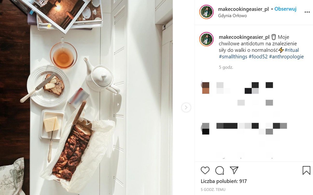 Zofia Cudny reklamuje masło