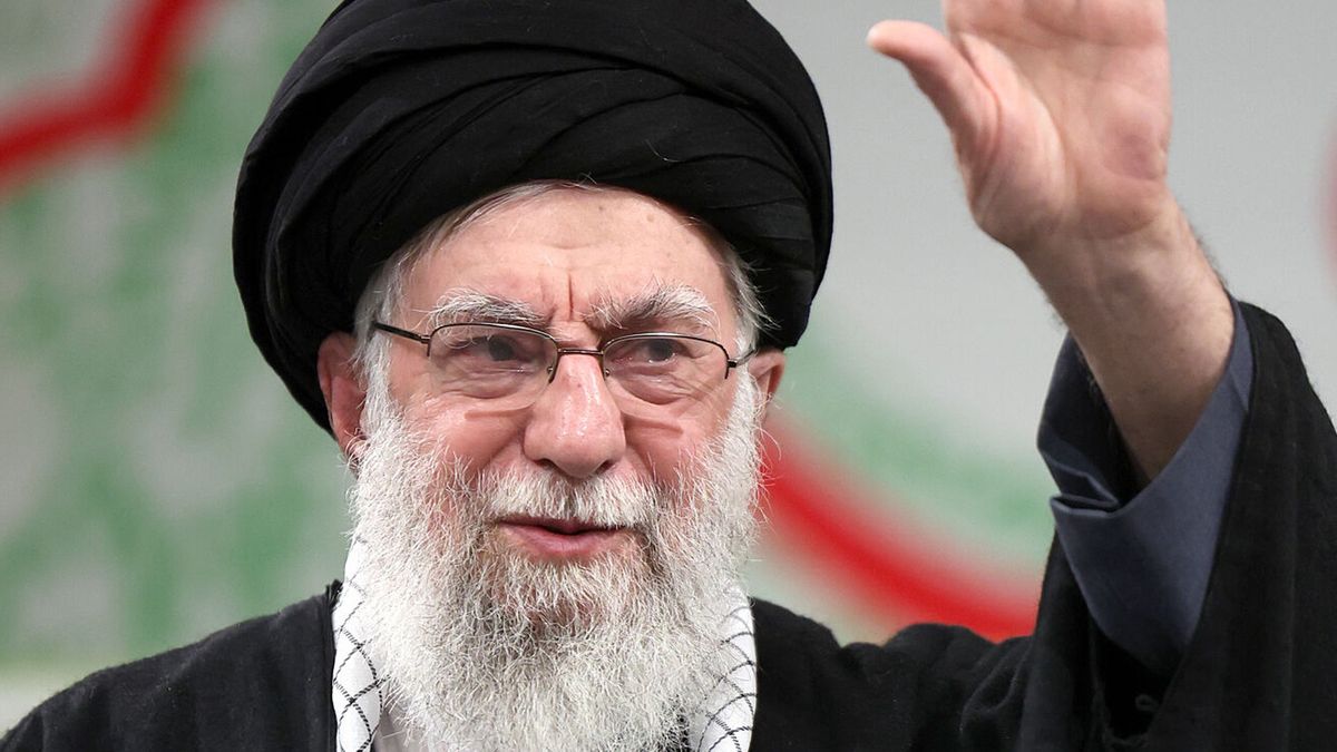 Iran's Supreme Leader Ali KhameneiTEHRAN, IRAN - FEBRUARY 1: (----EDITORIAL USE ONLY - MANDATORY CREDIT - 'IRANIAN LEADER PRESS OFFICE / HANDOUT' - NO MARKETING NO ADVERTISING CAMPAIGNS - DISTRIBUTED AS A SERVICE TO CLIENTS----) Iran's Supreme Leader Ali Khamenei addresses to the public on the occasion of the 47th anniversary of the Iranian Revolution at his residence in Tehran, Iran on February 1, 2026. (Photo by Iranian Leader Press Office/Anadolu via Getty Images)AnadoluIran, political speech, Tehran, United States, Middle East tensions, US-Iran Relations, Iranian Revolution, anniversary, regional war, Ali Khamenei