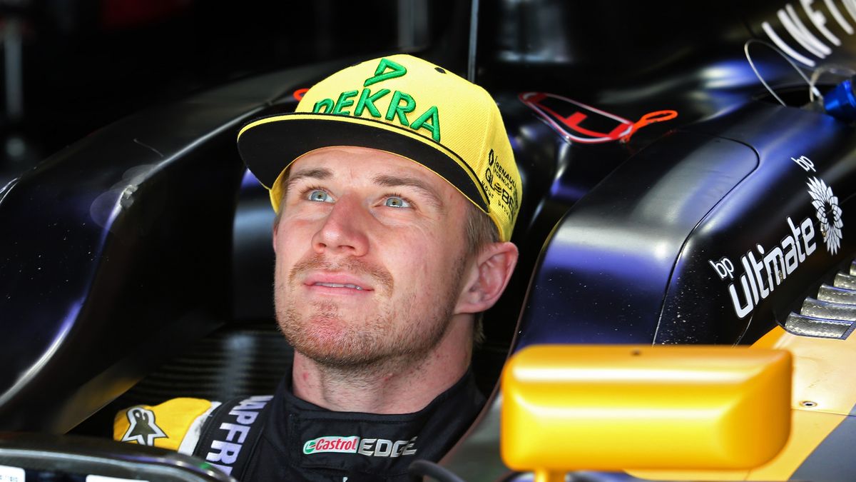 Nico Hulkenberg w bolidzie Renault