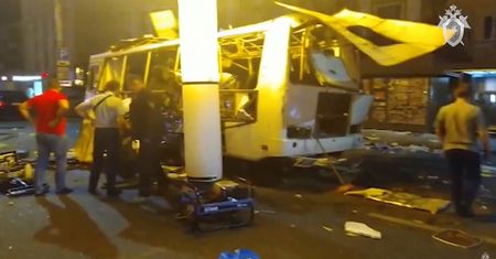 Eksplozja autobusu w Rosji. 18 rannych, nie żyje jedna osoba