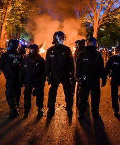 Niemcy. Zamieszki z policją finałem pierwszomajowej demonstracji