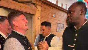 Takiego spotkania na Oktoberfeście się nie spodziewał. Morgenstern zachwycony