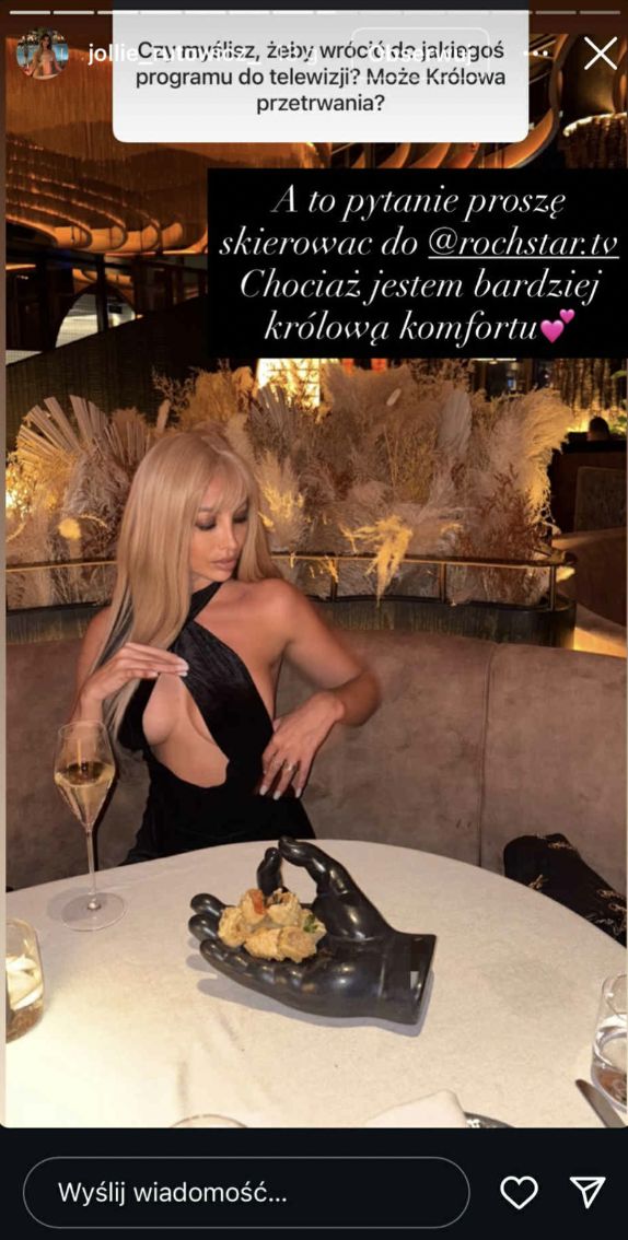 Jola Rutowicz rozmyśla o powrocie do show-biznesu