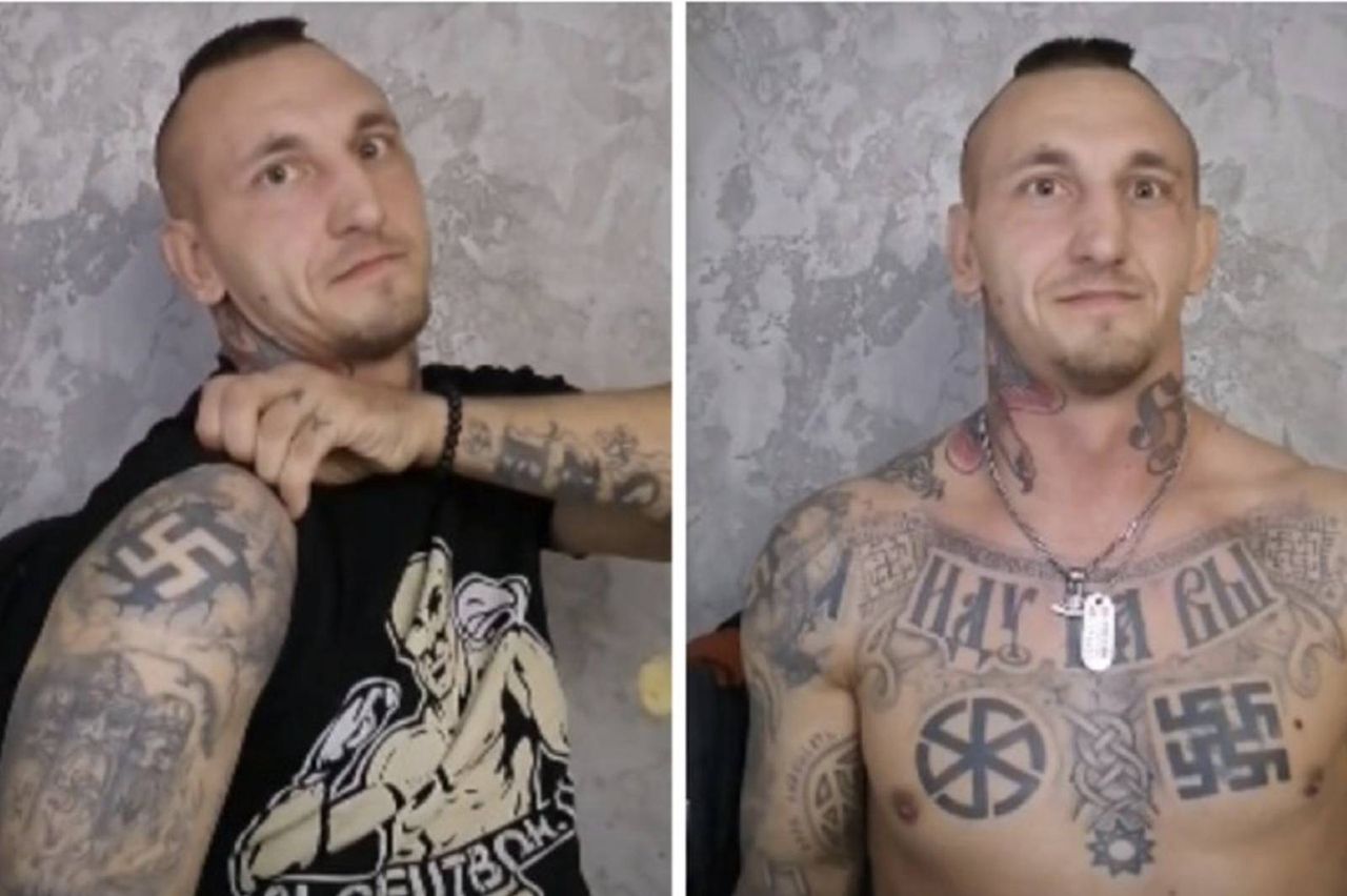 Russians hunt for Nazis in Ukraine, while one serves in their own army