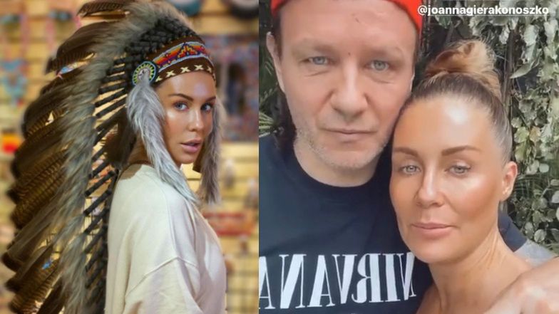 Małgorzata Rozenek i Radosław Majdan obiecują, że już nie założą pióropuszy