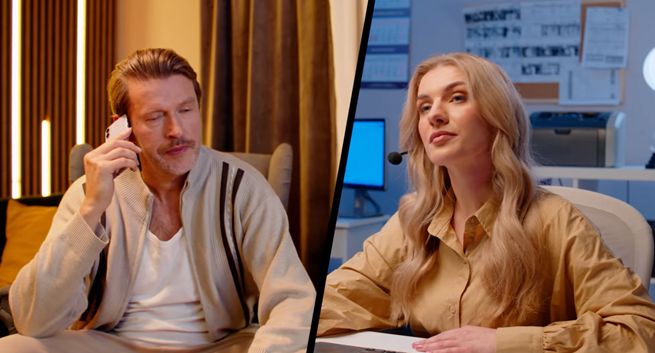 Smutna codzienność pracownicy call center w kampanii "Jesteś tylko głosem"