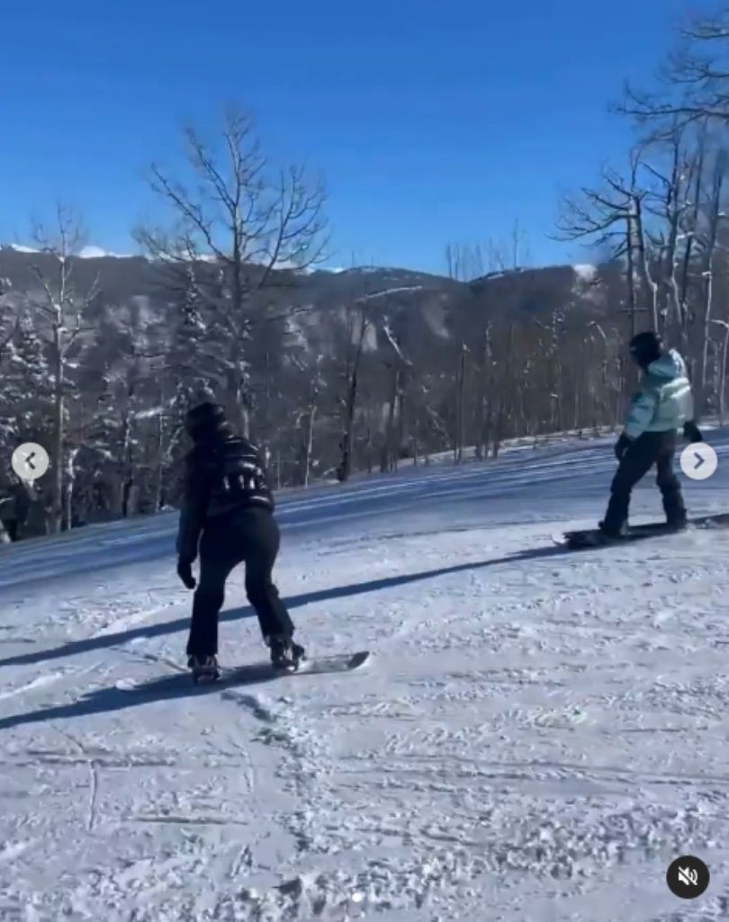 Kendall i Kylie Jenner szaleją na snowboardzie