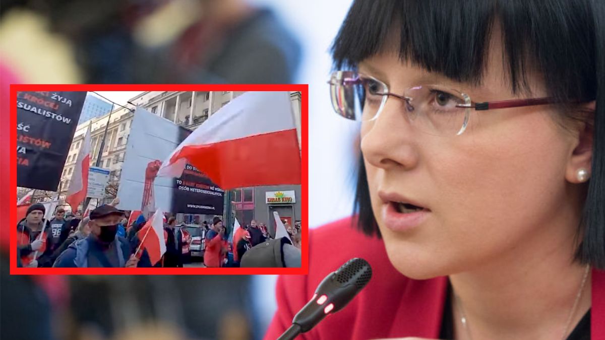 marsz niepodleglosci kaja godek petardy