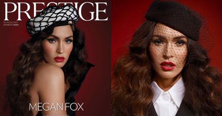 Wygładzona Megan Fox na nowej okładce