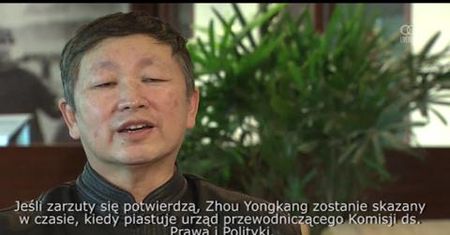 Chińskie media informują o aresztowaniu byłego szefa bezpieczeństwa, Zhou Yongkanga