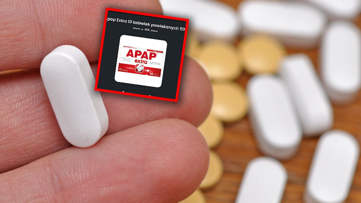 Potencjalne zanieczyszczenie leku Apap Extra. GIF wycofuje serię z obrotu