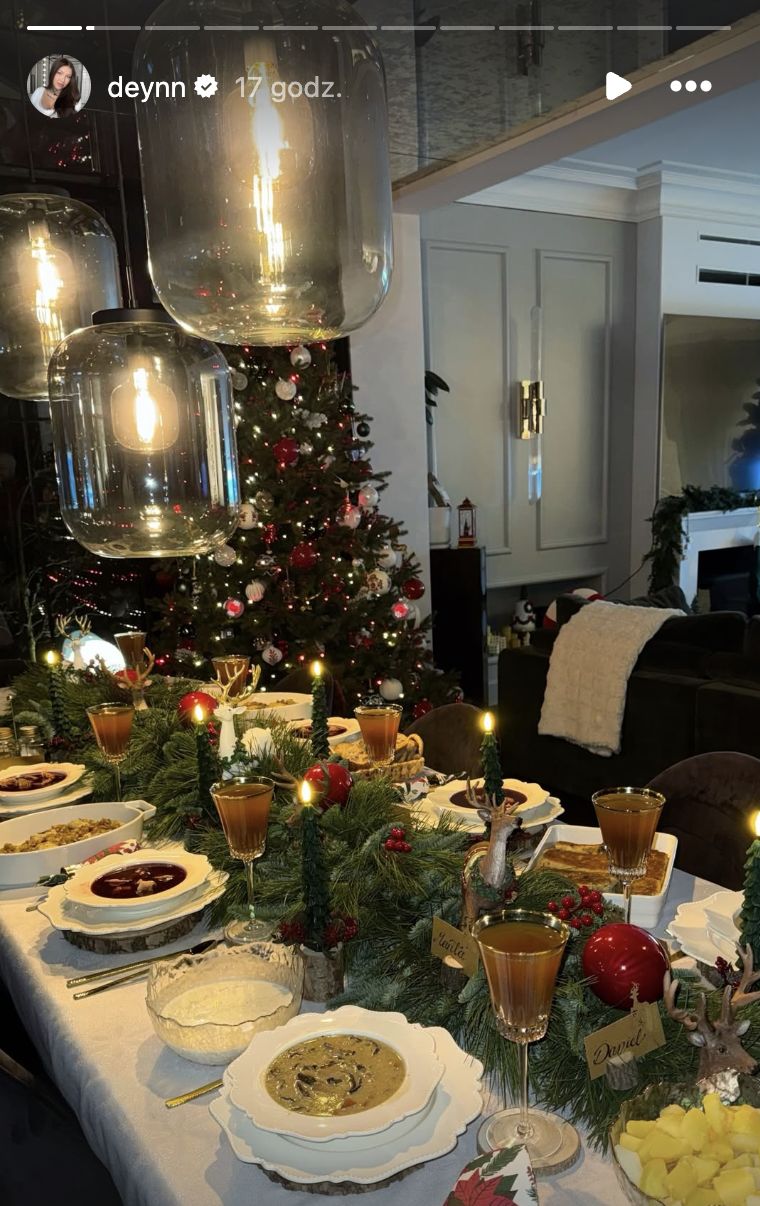 Stół wigilijny Deynn i Majewskiego