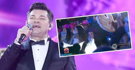 Zero dystansu i słaba ochrona. Zabawa na imprezie TVP
