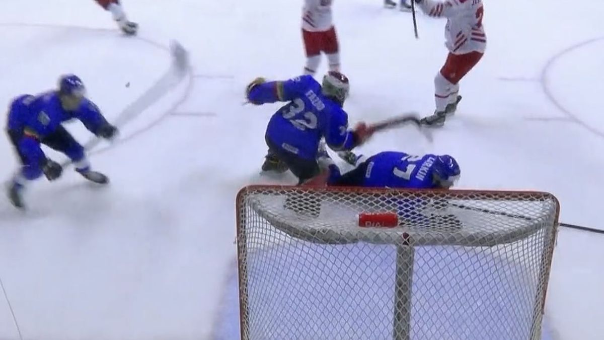 Twitter / TVP Sport / Na zdjęciu: gol Bartłomieja Jeziorskiego w meczu z Włochami