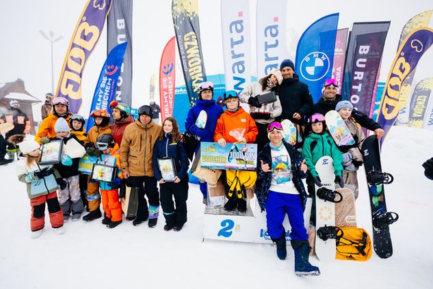 Uczestnicy Warta Brelok Banked Slalom