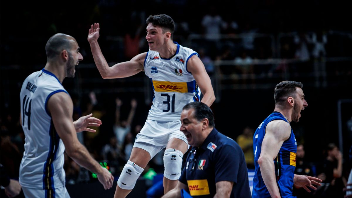 Materiały prasowe / VolleyballWorld / Na zdjęciu: reprezentacja Włoch