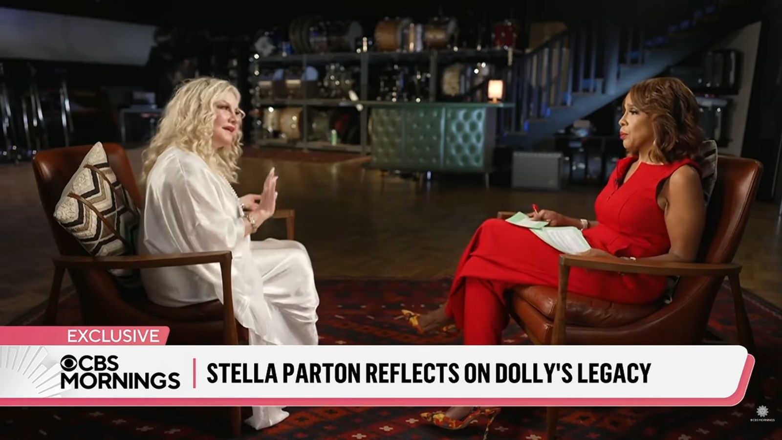 Stella Parton w programie "CBS Mornings"