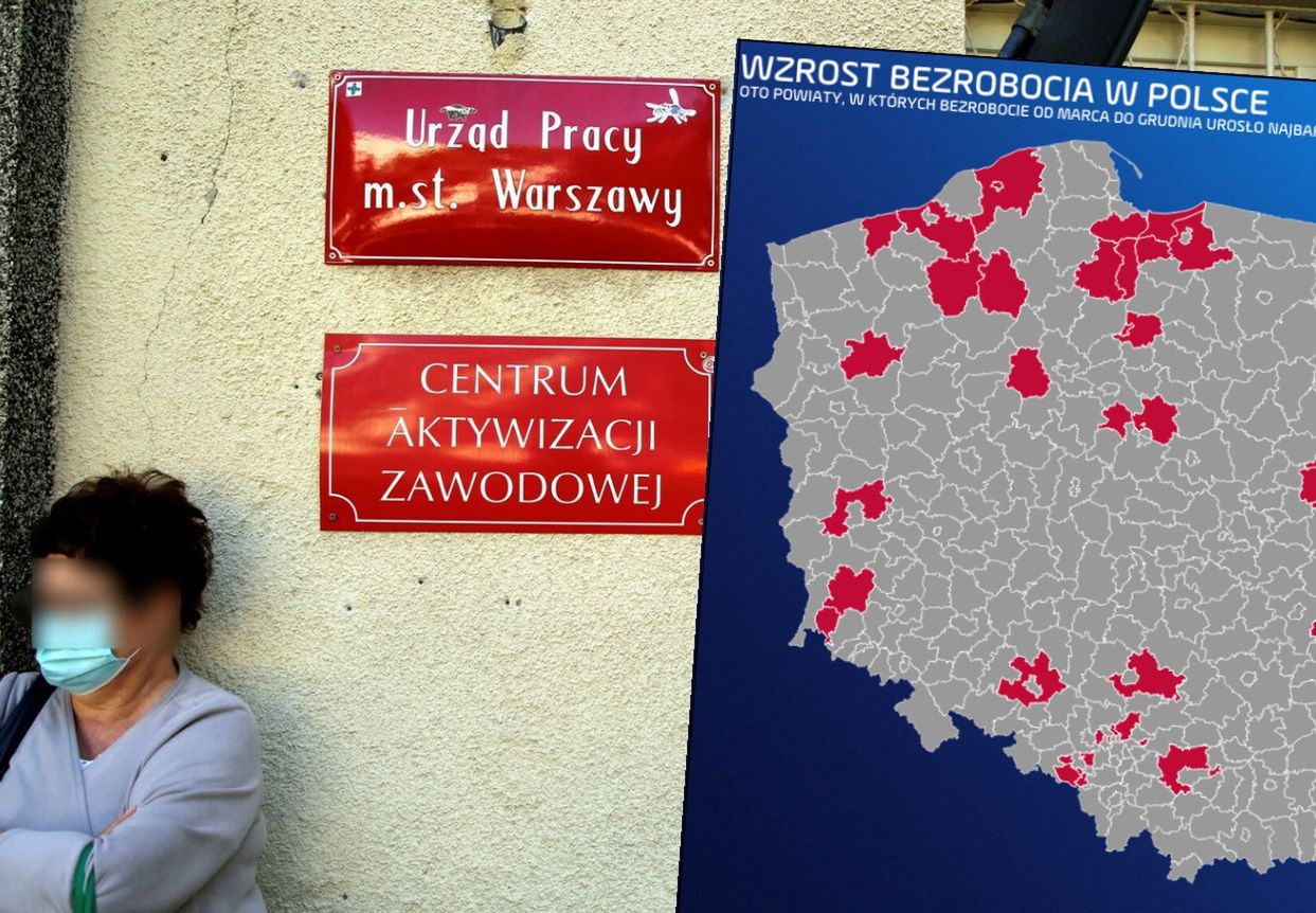 Bezrobocie urosło. Epidemia nie pozostała bez wpływu na rynek pracy
