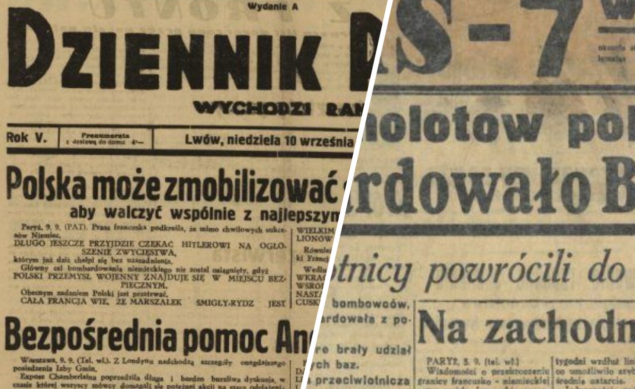 Wojenne "fake newsy". 10 nagłówków z września 1939 r.