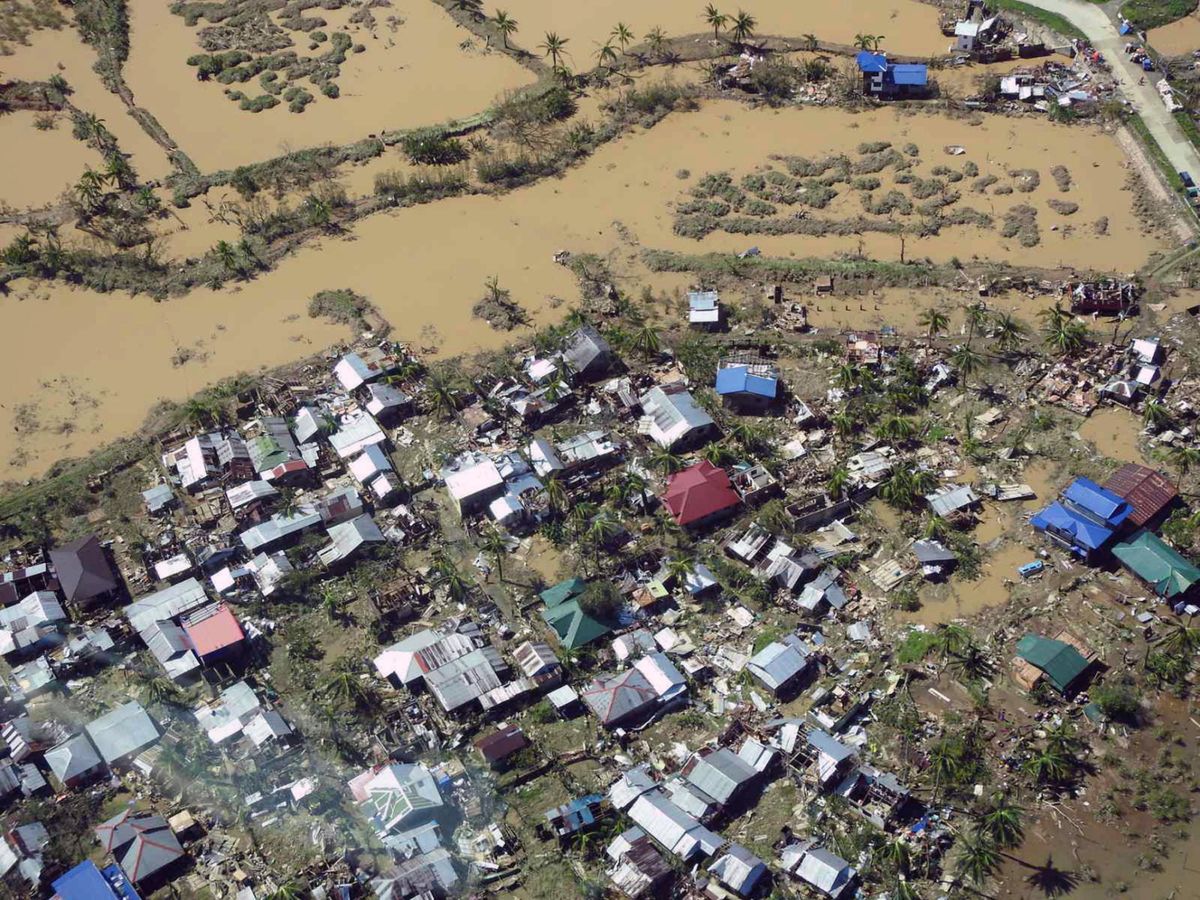 Tajfun zalał całe wsie