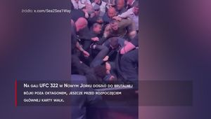 #dziejesiewsporcie: Brutalna bójka na UFC. I to poza oktagonem
