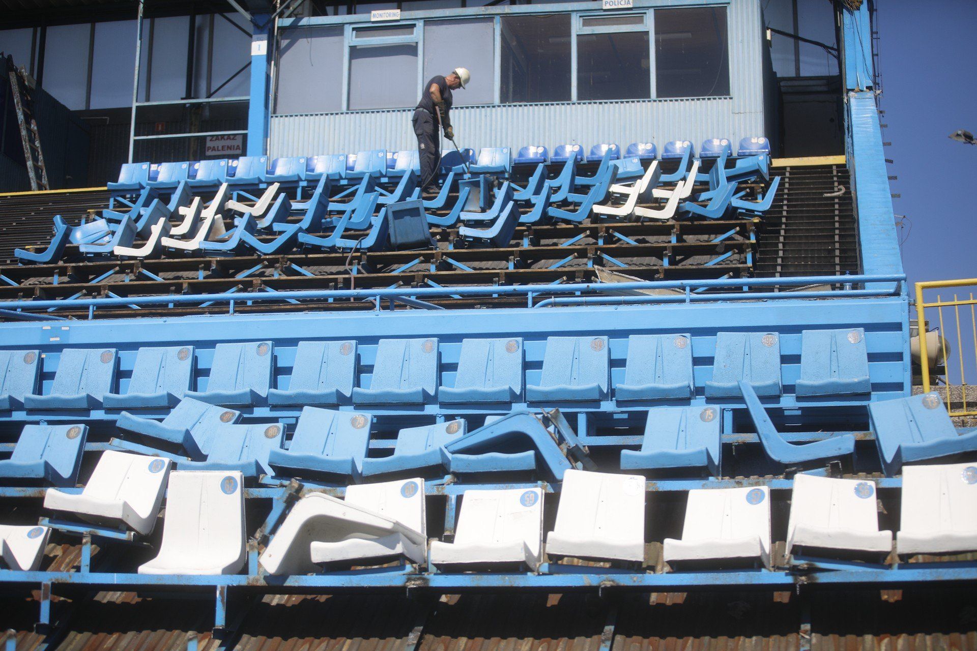 Rozbiórka stadionu Ruchu Chorzów