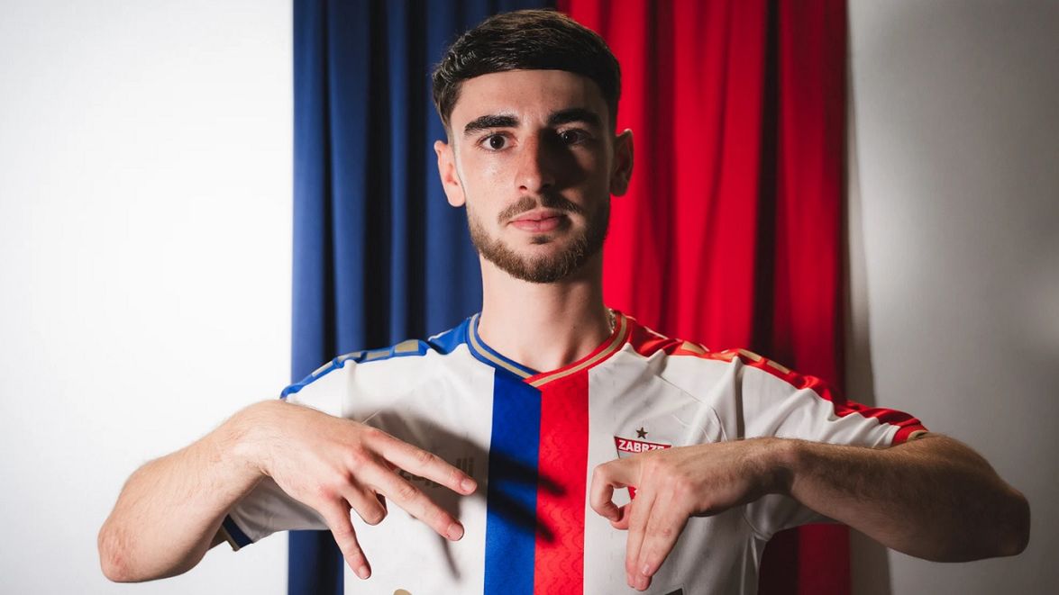 Materiały prasowe / Górnik Zabrze / Na zdjęciu: Bastien Donio trafił do Górnika Zabrze