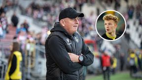 "Naderwanie mięśnia". Rafał Górak potwierdził uraz ważnego piłkarza
