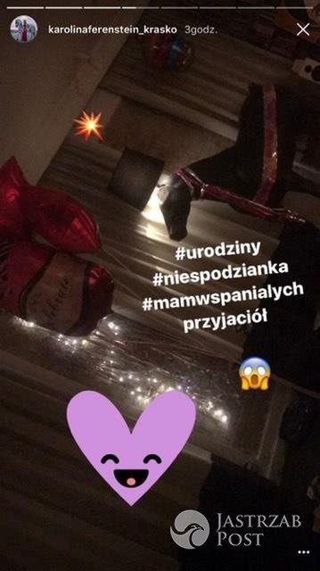 Karolina Ferenstein-Kraśko - przyjęcie urodzinowe