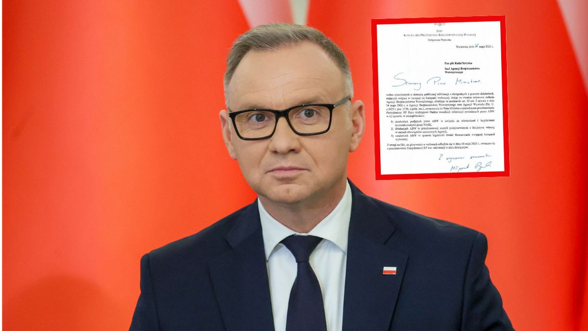 Andrzej Duda reaguje na tekst dziennikarzy Wirtualnej Polski