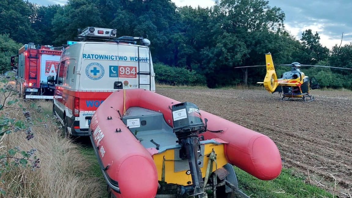 Dramatyczne sceny nad Odrą