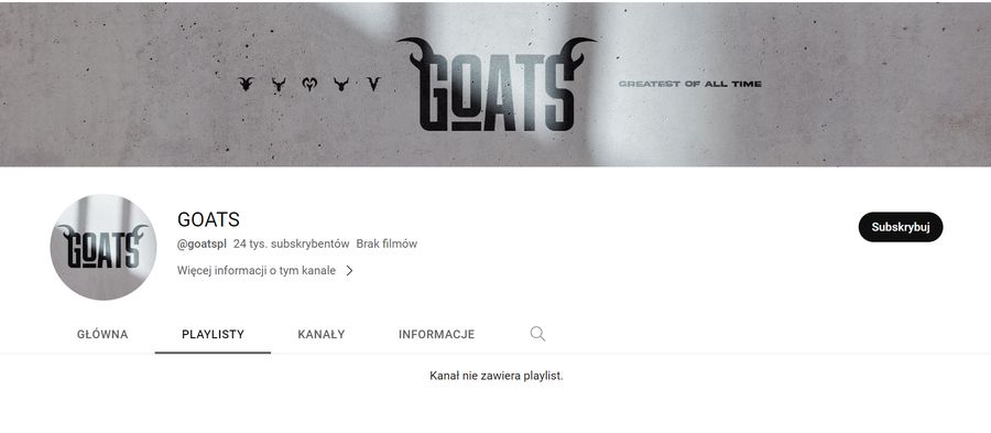 Kanał GOATS