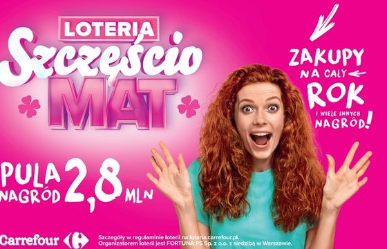 Carrefour kampanią reklamuje loterię urodzinową
