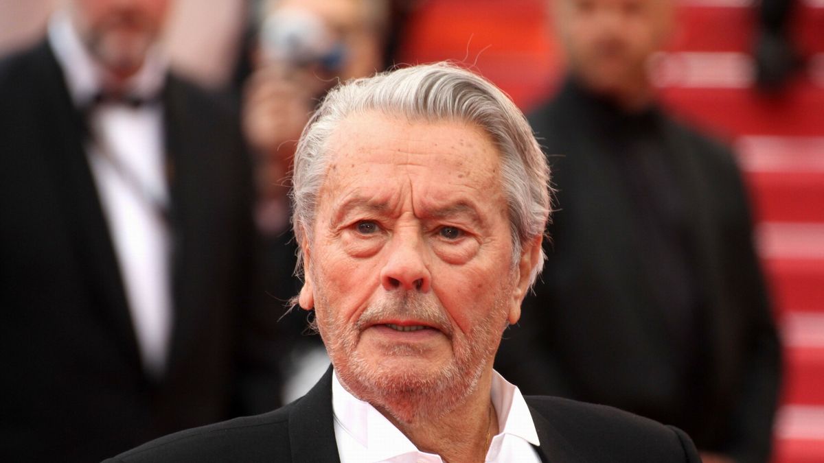 Alain Delon w Cannes w 2019 r.
