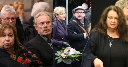 Pogrzeb Kazimierza Kutza. Osobistości ze świata kultury i polityki pożegnały reżysera (ZDJĘCIA)