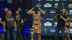 "Klatka po klatce". KSW 48: Szymański - Parnasse. Ceremonia ważenia