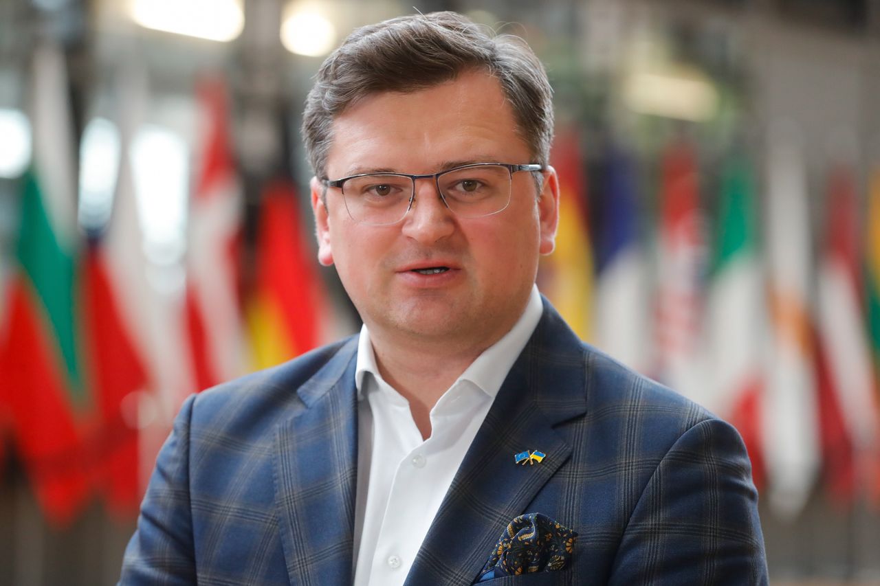 Na zdjęciu: szef MSZ Ukrainy Dmytro Kułeba 