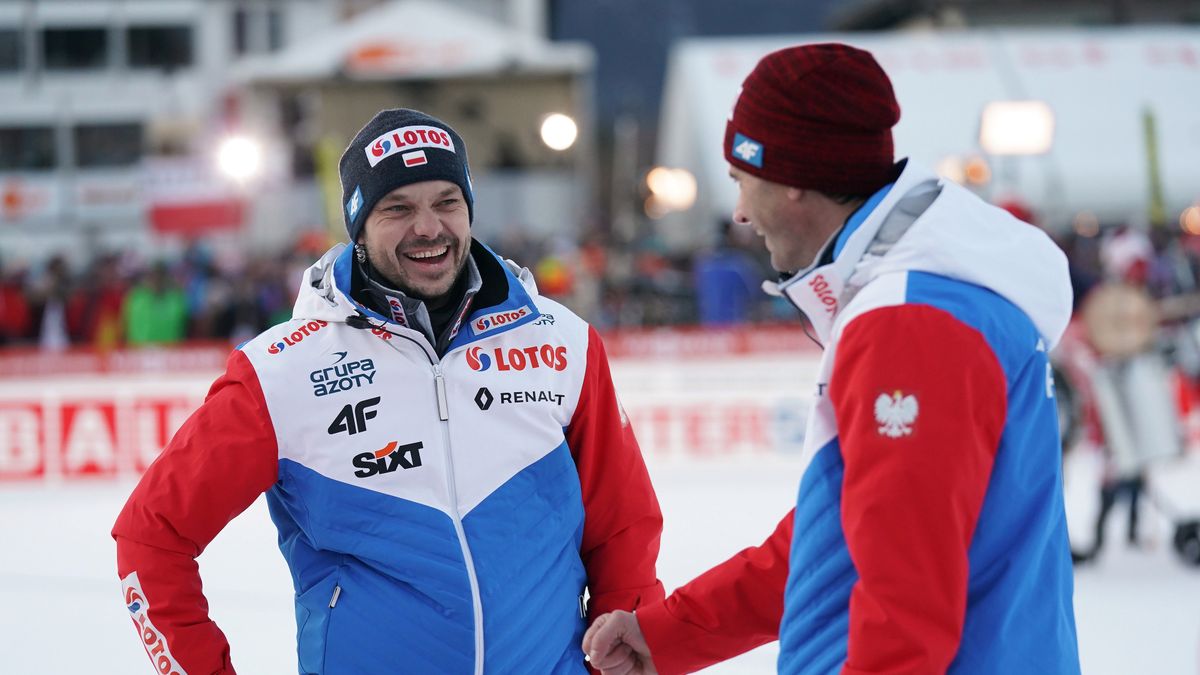 Na zdjęciu od lewej: Michal Dolezal i Stefan Horngacher za czasów pracy w polskiej kadrze