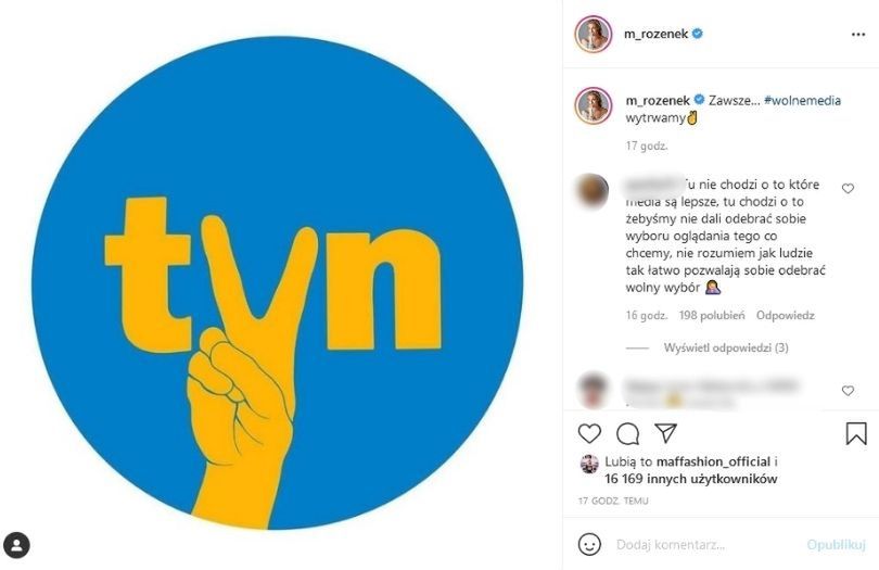"Lex TVN". Gwiazdy stacji walczą o wolność słowa