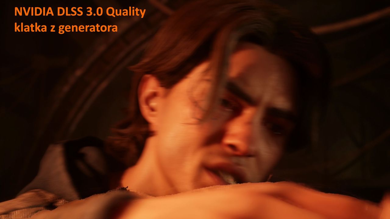 DLSS 3.0 Frame Generation - porównanie nr 1 - klatka nr 2