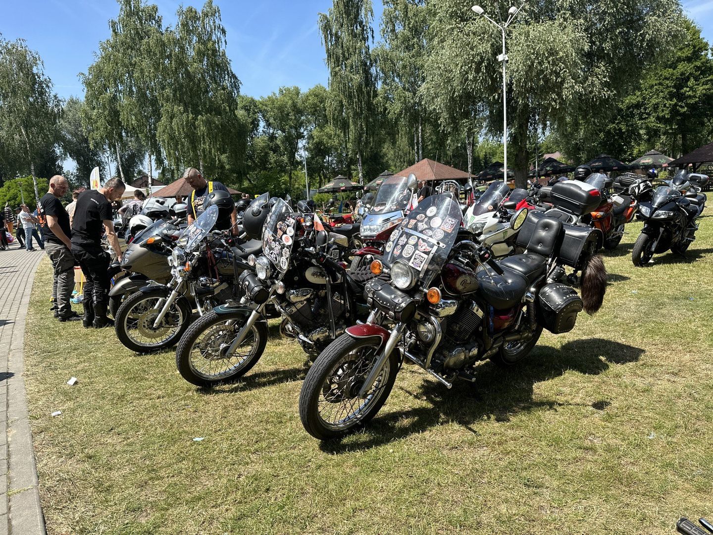 Piknik motocyklowy w Szczercowie