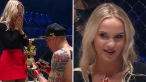 Wygrał walkę i się oświadczył. Niecodzienna scena na XTB KSW 100