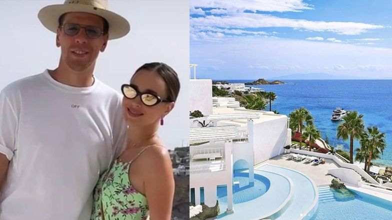 Marina Łuczenko i Wojciech Szczęsny zatrzymali się w luksusowym hotelu 