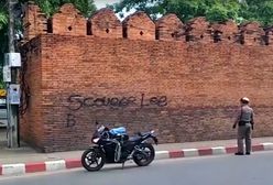 Pomazali ścianę w Tajlandii. Grozi im 10 lat więzienia