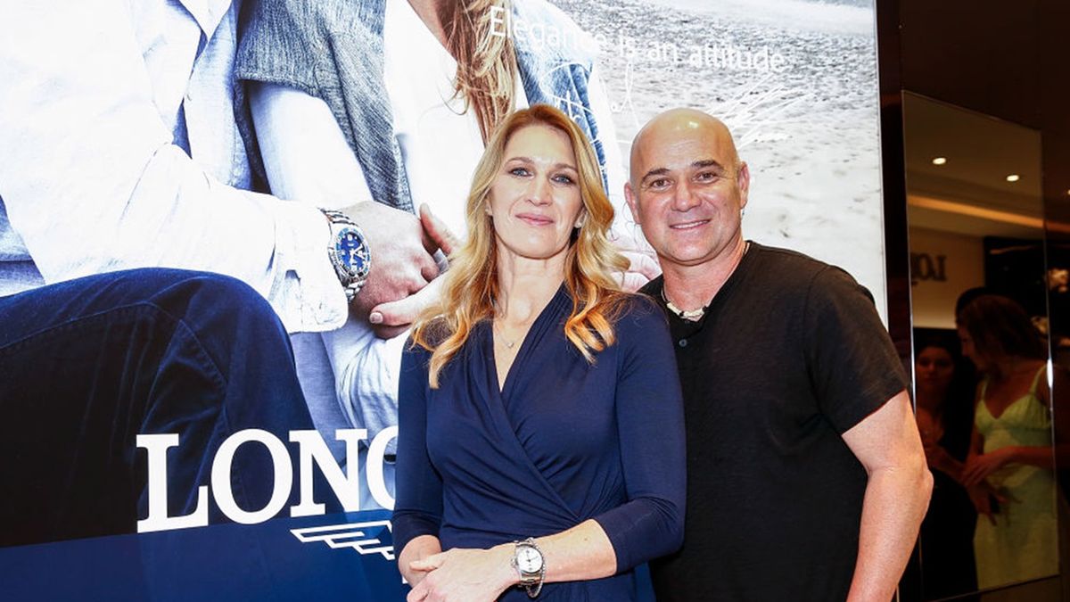Getty Images / Sam Tabone/WireImage / Na zdjęciu: Andre Agassi i Steffi Graf