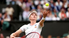 Wimbledon: krecz w meczu Jeleny Rybakiny